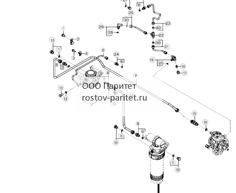 63DR Топливопроводы, низкое давление (790260 - ) - ST816265 185.jpg